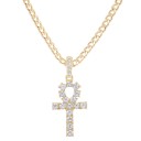 Collier avec croix D390 1