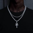 Collier avec croix D390 5