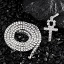 Collier avec croix D390 6