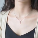 Collier avec croix D486 2