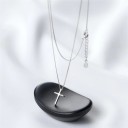 Collier avec croix D486 3