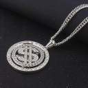 Collier avec dollar D401 3