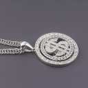 Collier avec dollar D401 5