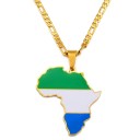 Collier avec drapeau 24