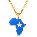 Collier avec drapeau 25