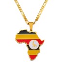 Collier avec drapeau 27