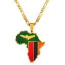 Collier avec drapeau 28