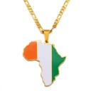 Collier avec drapeau 9