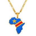 Collier avec drapeau 10