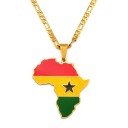 Collier avec drapeau 12