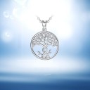 Collier avec l'arbre de vie D766 1
