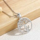 Collier avec l'arbre de vie D766 2