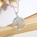 Collier avec l'arbre de vie D766 3