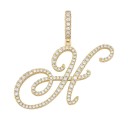 Collier avec la lettre D194 8