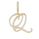 Collier avec la lettre D194 Q