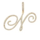 Collier avec la lettre D194 N