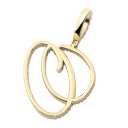 Collier avec la lettre D194 4