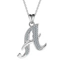 Collier avec lettre de l'alphabet D620 4