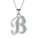 Collier avec lettre de l'alphabet D620 5
