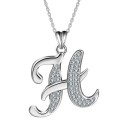 Collier avec lettre de l'alphabet D620 11