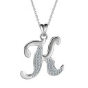 Collier avec lettre de l'alphabet D620 14