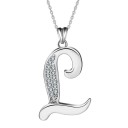 Collier avec lettre de l'alphabet D620 15