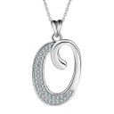 Collier avec lettre de l'alphabet D620 18