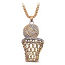 Collier avec panier de basket 7