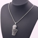 Collier avec panier de basket 2