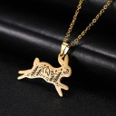 Collier avec pendentif animal 3
