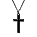 Collier avec pendentif croix D127 4