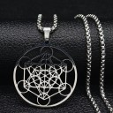 Collier avec pendentif D399 5