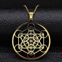 Collier avec pendentif D399 7