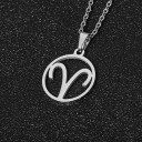 Collier avec pendentif du signe du zodiaque 1