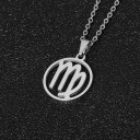 Collier avec pendentif du signe du zodiaque 4