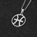 Collier avec pendentif du signe du zodiaque 6