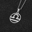 Collier avec pendentif du signe du zodiaque 8