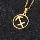 Collier avec pendentif du signe du zodiaque 10