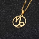 Collier avec pendentif du signe du zodiaque 4