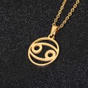 Collier avec pendentif du signe du zodiaque 5