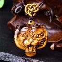 Collier avec tigre D809 3