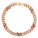 Collier choker pour femme avec des papillons 2