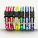 Collier coloré avec grelot pour chiens et chats 2