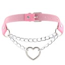 Collier combiné pour femmes avec cœur 7