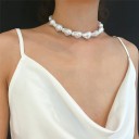 Collier de perles pour femmes D139 3