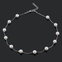 Collier de perles pour femmes D180 5