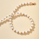 Collier de perles pour femmes D365 4