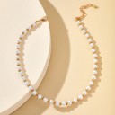 Collier de perles pour femmes D365 5