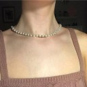 Collier de perles pour femmes D365 6
