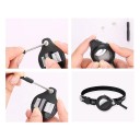 Collier de sécurité pour chat avec support pour puce de localisation Collier réfléchissant ajustable avec clochette 22–32 cm 5